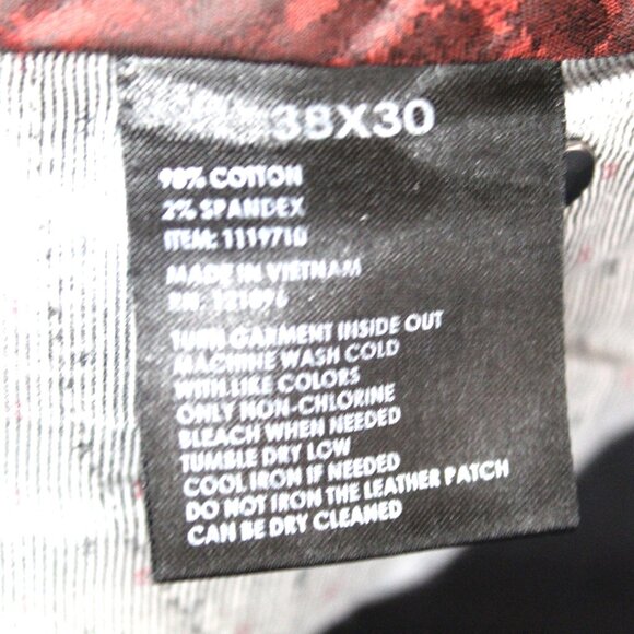 English Laundry Brixton Men's Size 38x30 Charcoal Gray Straight Leg Jeans - Picture 12 of 13